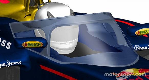Red Bull'un yeni pilot koruma tasarımı ortaya çıktı