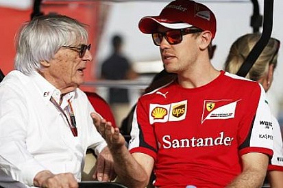 Ecclestone Ferrari'nin 2016'da şampiyonluk için savaşabileceğini umuyor