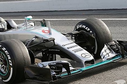 Mercedes yeni burunu üçüngü gün piste sürecek