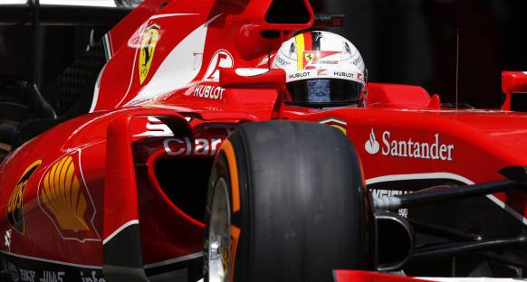 Vettel: 'Bugün Mercedes üzerinde baskı kurduk'