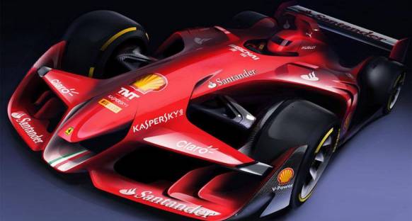 Ferrari, konsept tasarımıyla rakiplerine gözdağı verdi