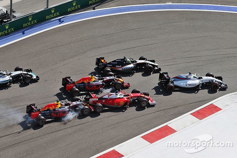 Sebastian Vettel tobt am Funk: Schon wieder Daniil Kvyat