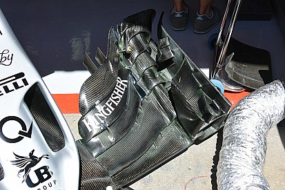 Tech update: De nieuwe voorvleugel van Force India