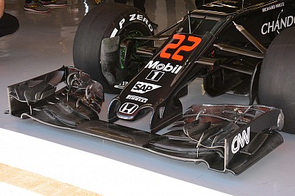 Tech update: De nieuwe voorvleugel van McLaren onthuld