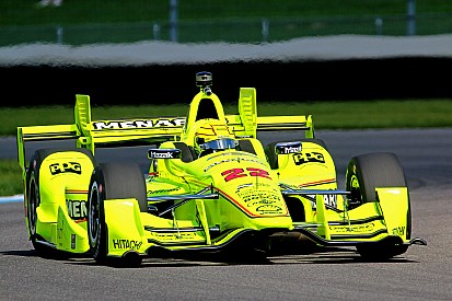 IndyCar GP Indianapolis: Derde winst op rij voor Pagenaud