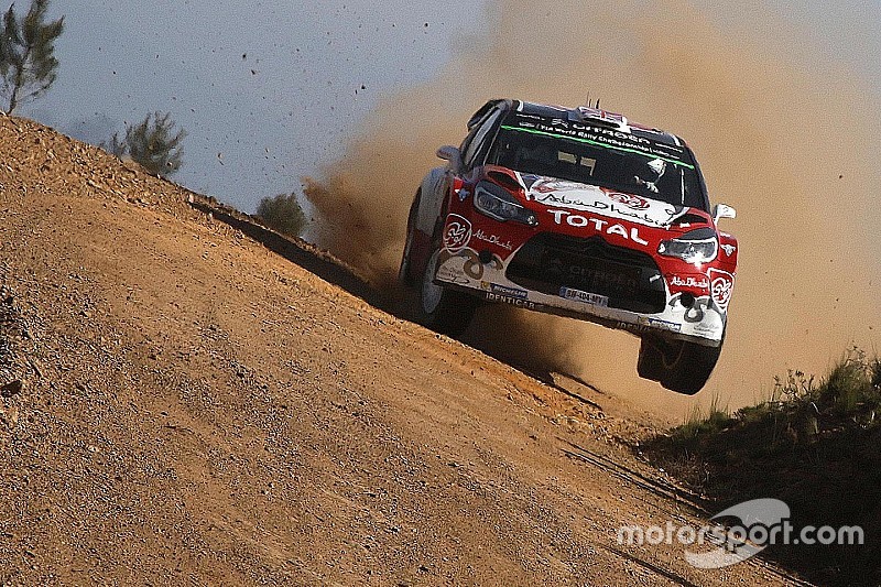 WRC Portugal: Meeke behoudt leiding, maar Ogier maakt tijd goed