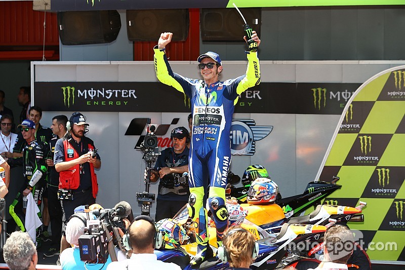 Fotogallery: il trionfo di Valentino Rossi a Barcellona