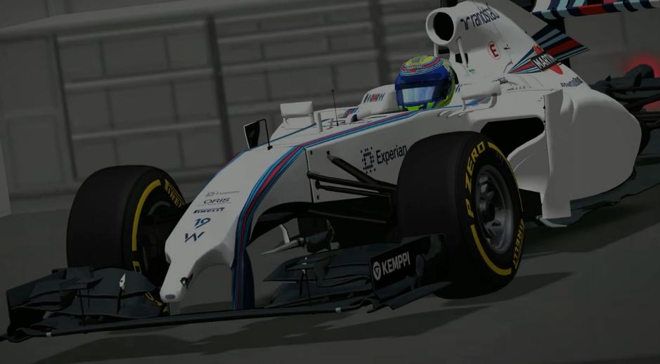 rFactor: Massa és a 2014-es Williams a játékban