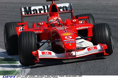 Schumacher 67. győzelme, 2003-ban ezen a napon