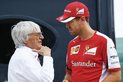 Vettel szerint nem kell Ecclestone-t mindig olyan komolyan venni!