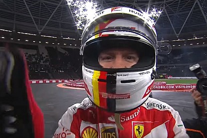 Videón Vettel öröme a Bajnokok Tornája győzelmét követően