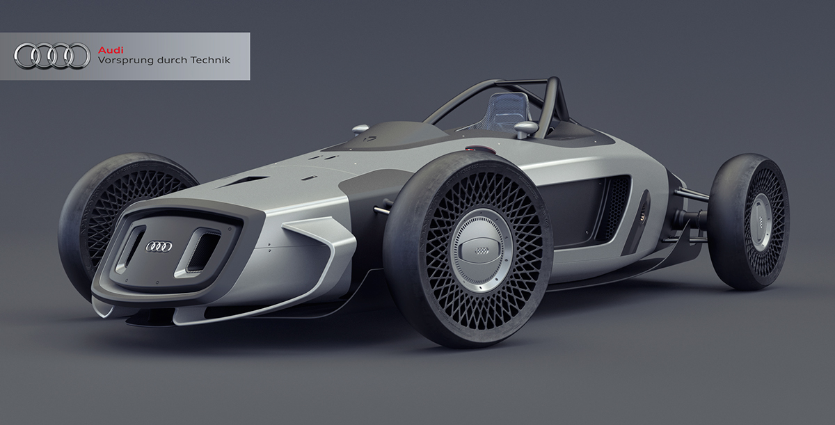 Így kell feltámasztani a legendás versenygépeket: látványos terveken az Auto Union Design 2017