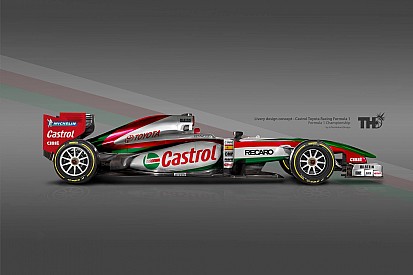 Egyszerűen tökéletes: Toyota Celica WRC festést kapott az F1-es autó
