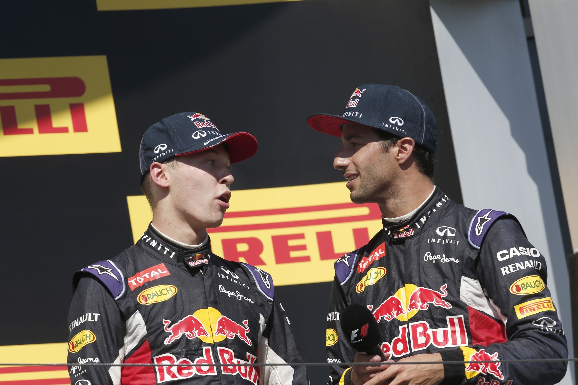 A Red Bull 2016-ra nem változtat a Ricciardo-Kvyat pároson - Monzára pedig jöhet a büntetés