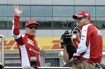 Vettel a dobogón, Raikkönen saját maga taktikázta el a versenyét Silverstone-ban, nem a Ferrari