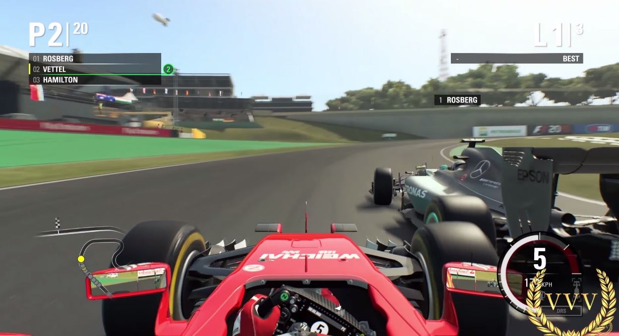F1 2015: Vettel és a Ferrari a játékban – Brazil Nagydíj (PS4)