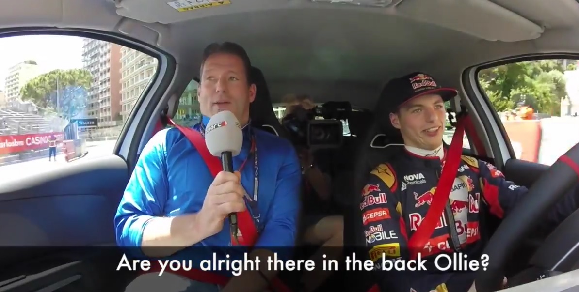 Hatalmas: Így sza*atta be az apját a 17 éves Max Verstappen Monacóban!