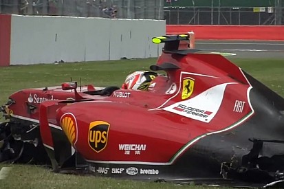 Brit Nagydíj 2014: A hivatalos összefoglaló videó, benne Raikkönen brutális bukásával