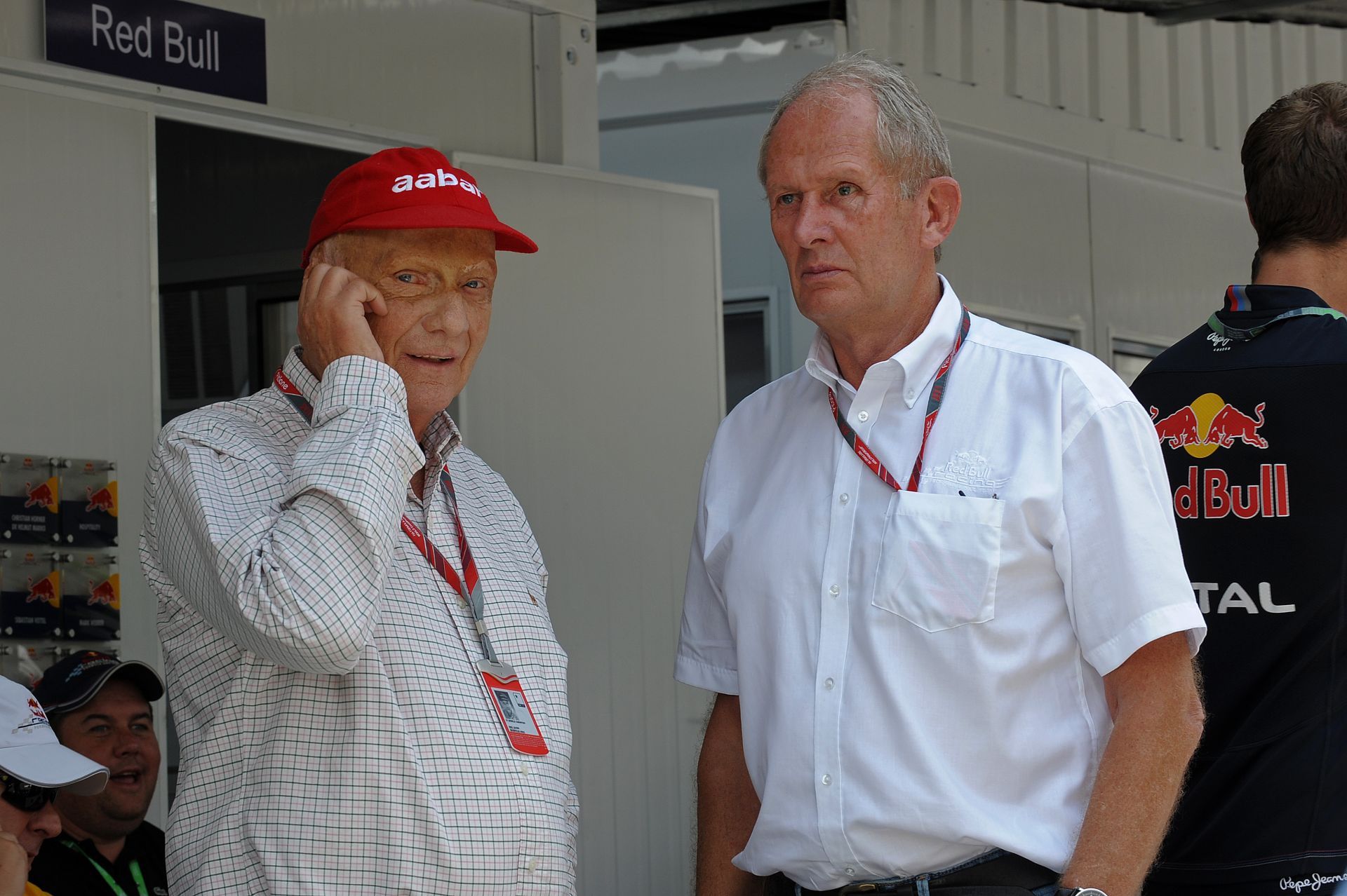 Lauda és Marko, a Forma-1 két