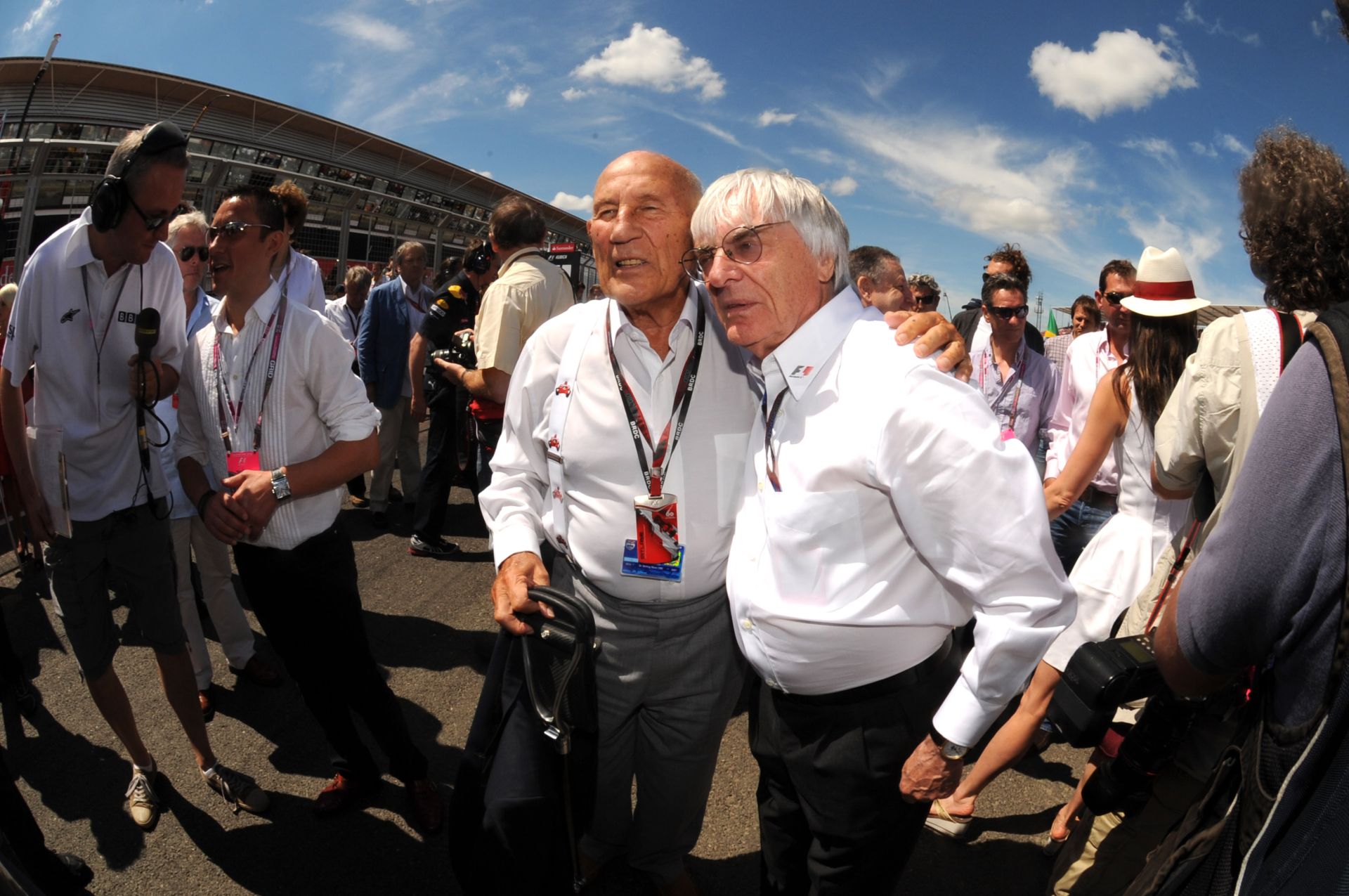 Sir Stirling Moss: Massa nem köteles elengedni a csapattársát