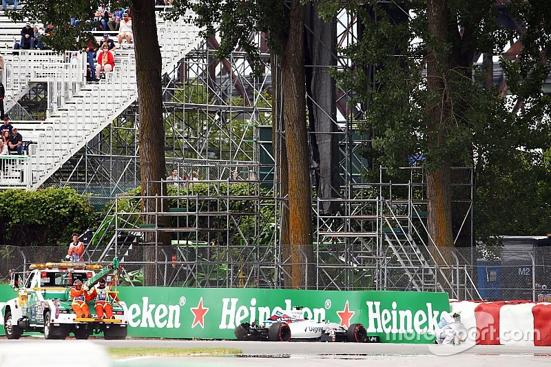 Williams culpa al DRS por el accidente de Massa