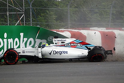 Felipe Massa frustrado por su accidente