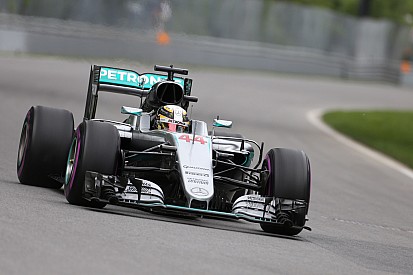 De startopstelling voor de 53e Grand Prix van Canada
