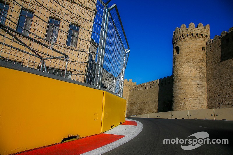 Problemen met kerbs in Baku, GP2-kwalificatie uitgesteld