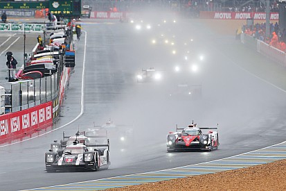 Después de 53 minutos, arrancó Le Mans