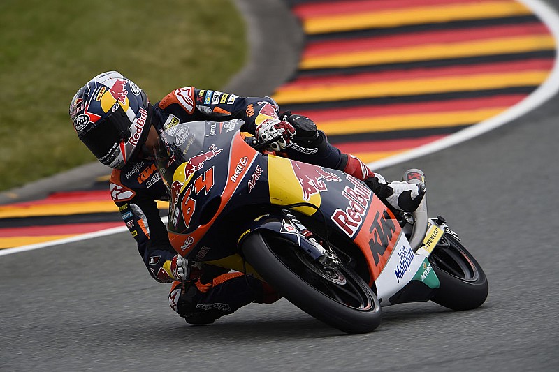 Bastianini pakt pole in Duitse kwalificatie vol drama, P4 Bendsneyder