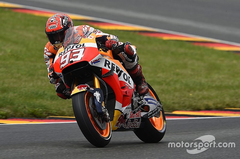 La Honda di Marquez ieri è stata ricostruita in meno di due ore