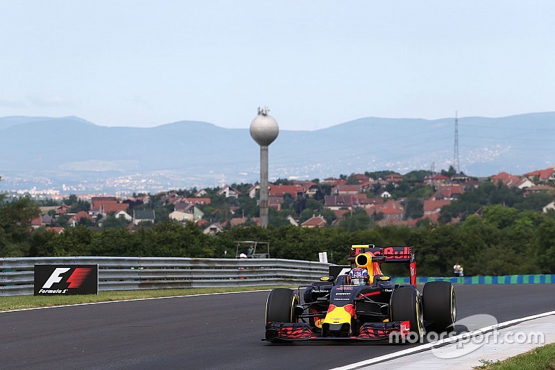Verstappen optimistisch na goed verlopen eerste dag in Hongarije