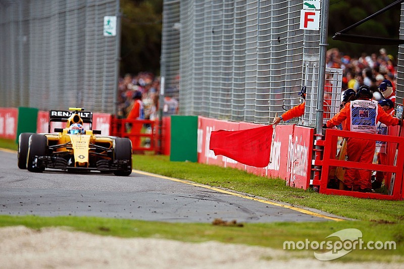 Formel-1-Qualifikation: Rote statt doppelte gelbe Flaggen