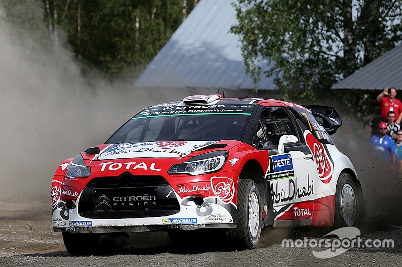 WRC Finland: Meeke behoudt voorsprong van 41 seconden
