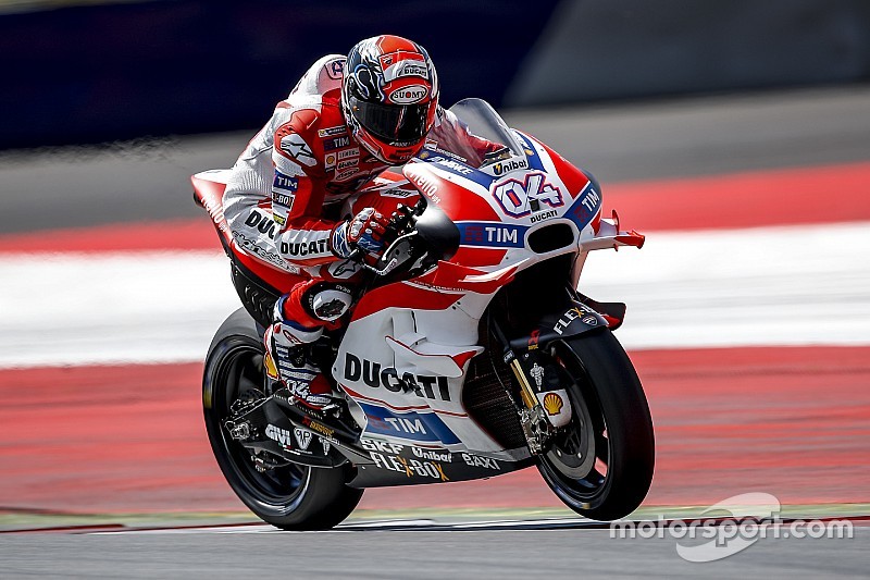 Ducati fiduciosa per l'Austria. Importante la durata delle Michelin