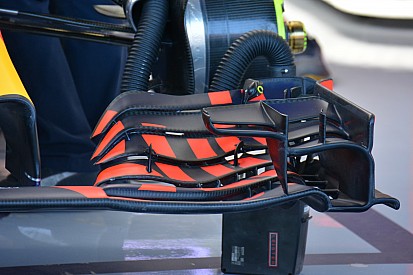 Red Bull: un'ala anteriore molto scarica per cercare velocità