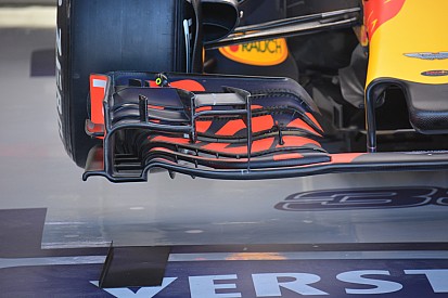 Технический брифинг: переднее крыло Red Bull RB12