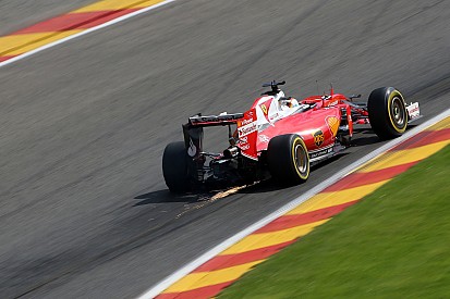 Vettel explica su enfado por radio en Spa