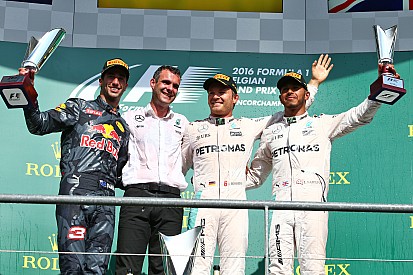Rosberg se llevó la victoria en el GP de Bélgica