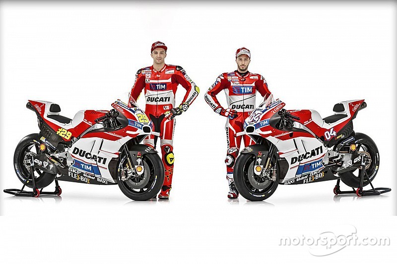 Ducati resmi perkenalkan Desmosedici GP 2016