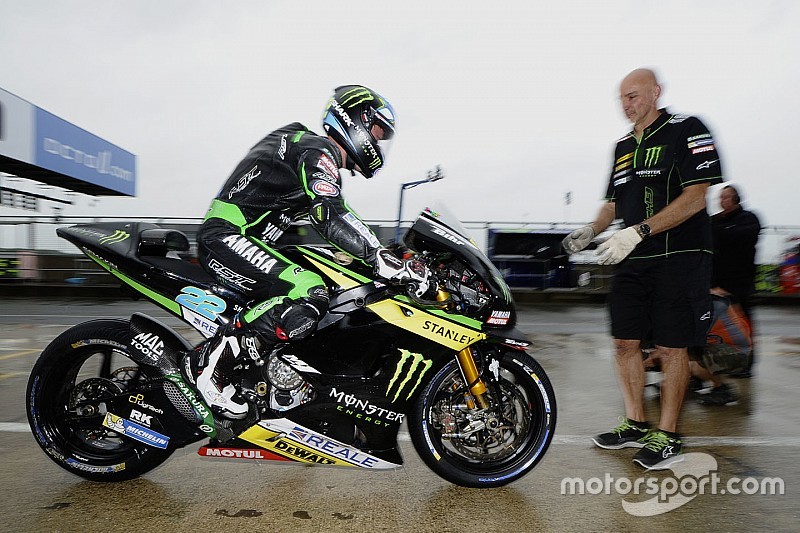 Regen teistert ook warm-up op Silverstone, P1 Hernandez