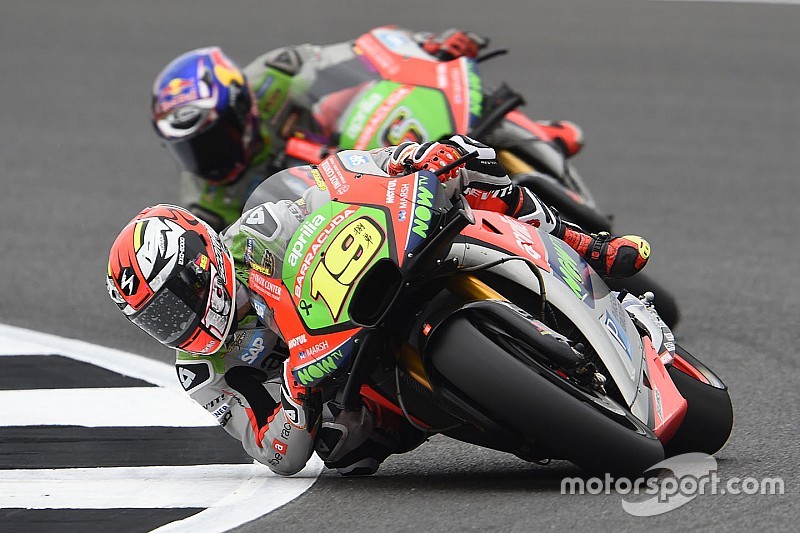 Aprilia proverà a Misano nuove componenti del telaio e di assetto