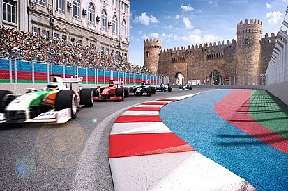 Baku Nagydíj: madártávlatból az új F1-es pálya