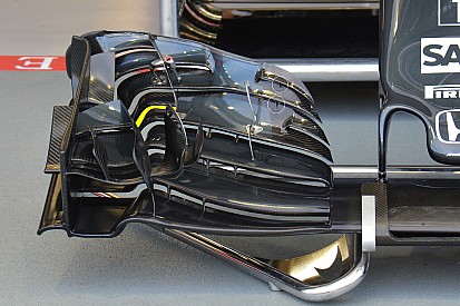 Analisis teknis ringkas: Sayap depan McLaren