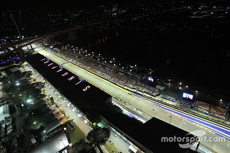 La parrilla del GP de Singapur en imágenes