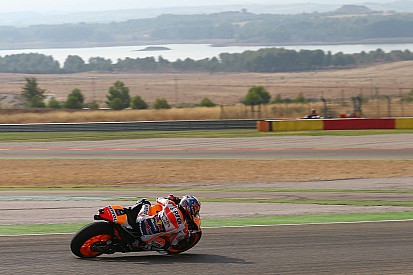 Lijstaanvoerders Pedrosa en Marquez focussen zich in Aragon op de banden