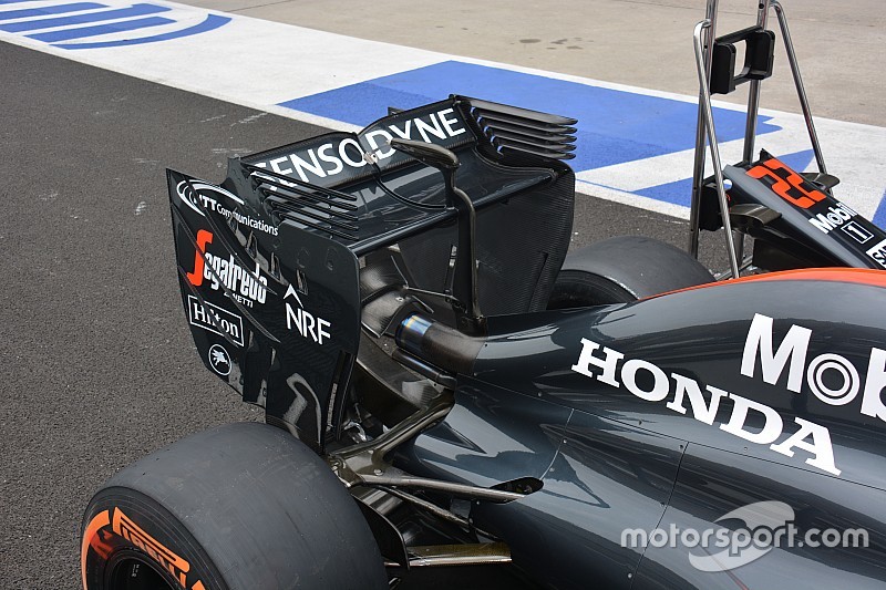 McLaren: riproposta l'ala posteriore bocciata a Singapore