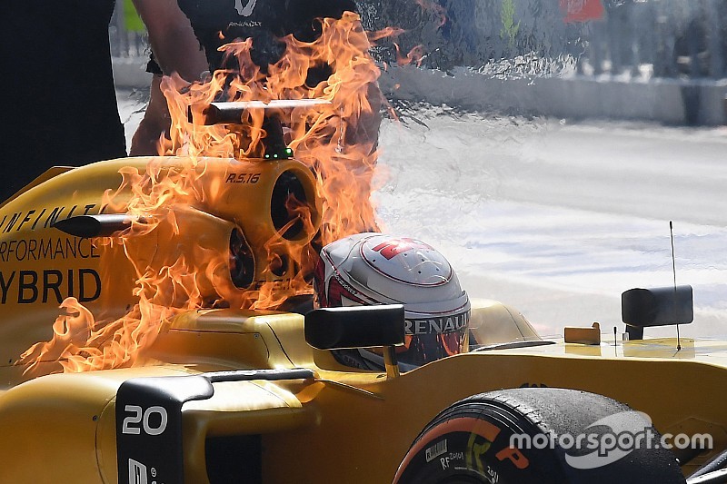 Renault: паливний клапан викликав пожежу у Магнуссена