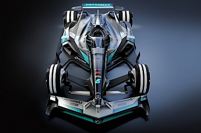 Фотогалерея: Концепт боліду Формули 1 Mercedes 2030