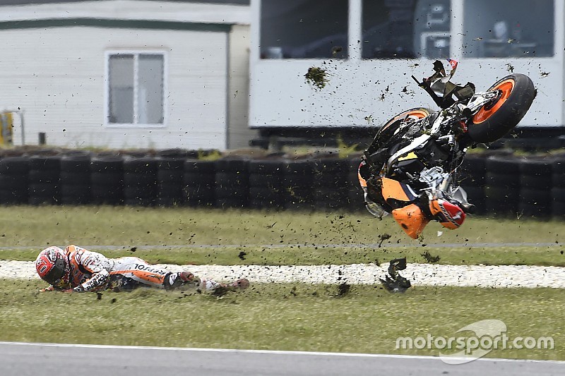 Crash in Australië eigen fout zegt Marquez: